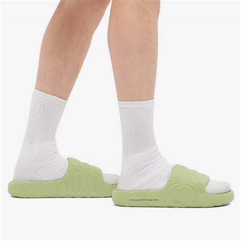 Adilette 22 magic lime green: How to Style the Statement Shoe of the Season